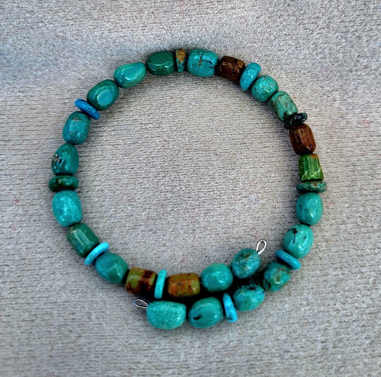 Turquoise Mixed Stone Bracelet view 4
